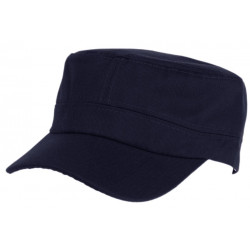 Casquette Militaire Bleu Marine Armee Tendance Kastro CASQUETTES Nyls Création