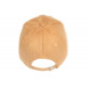 Casquette NY Daim Camel Classe et Tendance Visiere Baseball Utchy CASQUETTES Hip Hop Honour