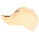 Casquette NY Daim Beige Classe et Tendance Visiere Baseball Utchy CASQUETTES Hip Hop Honour