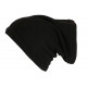 Bonnet Tube Snood Gris Polaire Réversible Noir Kosd BONNETS Nyls Création