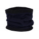 Bonnet Tube Snood Bleu Marine Polaire Réversible Noir Kosd BONNETS Nyls Création