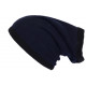 Bonnet Tube Snood Bleu Marine Polaire Réversible Noir Kosd BONNETS Nyls Création