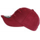 Casquette NY Daim Rouge Tendance et Classe Visiere Baseball Utchy CASQUETTES Hip Hop Honour