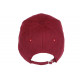 Casquette NY Daim Rouge Tendance et Classe Visiere Baseball Utchy CASQUETTES Hip Hop Honour