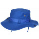 Chapeau Bob safari Bleu Tendance en Coton Azzy Bob Safari Nyls Création