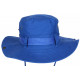 Chapeau Bob safari Bleu Tendance en Coton Azzy Bob Safari Nyls Création