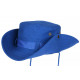 Chapeau Bob safari Bleu Tendance en Coton Azzy Bob Safari Nyls Création