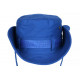 Chapeau Bob safari Bleu Tendance en Coton Azzy Bob Safari Nyls Création