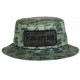 Chapeau Bob Plata o Plomo Vert et Noir Strass Streetwear Colombia BOB SKR