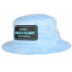 Chapeau Bob Plata o Plomo Bleu Clair Strass Streetwear Colombia BOB SKR