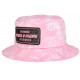 Chapeau Bob Plata o Plomo Rose Pastel Strass Streetwear Colombia BOB SKR