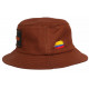 Chapeau Bob Plata o Plomo Marron Strass Colombia Streetwear Fashion BOB SKR