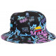 Chapeau Bob El Patron Bleu et Violet Strass Streetwear Colombia BOB SKR