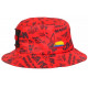 Chapeau Bob El Patron Rouge Noir Streetwear Strass Medellin BOB SKR