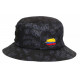Chapeau Bob El Patron Noir et Gris Strass Streetwear Colombia BOB SKR