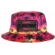 Chapeau Bob El Patron Rose Palmier Tropical Strass Colombia BOB SKR