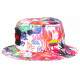 Chapeau Bob El Patron Rouge et Blanc Streetwear Strass Colombia BOB SKR