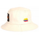 Chapeau Bob El Patron Beige Strass Medellin Colombia Streetwear BOB SKR