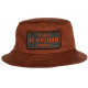 Chapeau Bob El Patron Marron Strass Medellin Colombia Streetwear BOB SKR