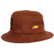 Chapeau Bob El Patron Marron Strass Medellin Colombia Streetwear BOB SKR