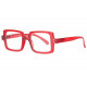 Grandes Lunettes de Lecture Rouges Originales Classe Prestya Lunettes Loupes Nyls Création