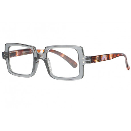 Grandes Lunettes de Lecture Grises Originales Chics Prestya Lunettes Loupes Nyls Création