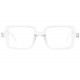 Grandes Lunettes de Lecture Transparentes Originales Classes Prestya Lunettes Loupes Nyls Création