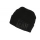 Bonnet Icon Noir Fashion en Laine Brode 3D Classe Starry BONNETS Hip Hop Honour