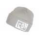 Bonnet Icon Gris et Blanc Fashion en Laine Brode 3D Starry BONNETS Hip Hop Honour