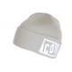 Bonnet Icon Gris et Blanc Fashion en Laine Brode 3D Starry BONNETS Hip Hop Honour