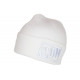 Bonnet Icon Blanc Fashion en Laine Douce Brode 3D Starry BONNETS Hip Hop Honour