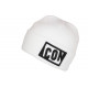 Bonnet Icon Blanc et Noir Fashion en Laine Douce Brode 3D Starry BONNETS Hip Hop Honour