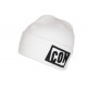 Bonnet Icon Blanc et Noir Fashion en Laine Douce Brode 3D Starry BONNETS Hip Hop Honour