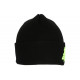 Bonnet Time Is Money Vert Fluo Laine Noire Streetwear Banky BONNETS Hip Hop Honour