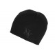 Bonnet NY Noir Tendance Classe Laine Chaude Newyo BONNETS Hip Hop Honour