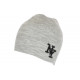 Bonnet NY Gris Perle Tendance en Laine Chaude Newyo BONNETS Hip Hop Honour