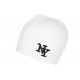 Bonnet NY Blanc Classe et Tendance en Laine Chaude Newyo BONNETS Hip Hop Honour