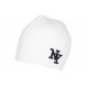 Bonnet NY Blanc Classe et Tendance en Laine Chaude Newyo BONNETS Hip Hop Honour