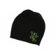 Bonnet NY Jaune Fluo et Noir Tendance en Laine Chaude Newyo BONNETS Hip Hop Honour