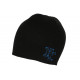 Bonnet NY Bleu Ciel et Noir Tendance Laine Chaude Newyo BONNETS Hip Hop Honour