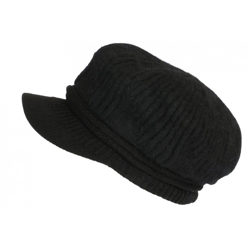 Casquette noir femme