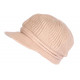 Bonnet Casquette Femme Rose Beret Angora Classe Hiva BONNETS Nyls Création