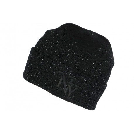 Bonnet NY Argent Original et Fashion Laine Chaude Newyk BONNETS Hip Hop Honour