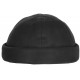 Bonnet Docker Cuir Noir Biker Koyoon Aussie Apparel BONNETS Aussie Apparel