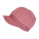 Bonnet Casquette Femme Rose Brillant Beret Angora Hoela BONNETS Nyls Création