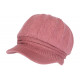 Bonnet Casquette Femme Rose Brillant Beret Angora Hoela BONNETS Nyls Création