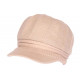 Bonnet Casquette Femme Rose Pastel Brillant Beret Angora Hoela BONNETS Nyls Création