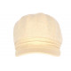 Bonnet Casquette Femme Beige Brillant Beret Angora Hoela BONNETS Nyls Création