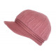 Bonnet Casquette Rose Femme Beret Angora Tendance Holda BONNETS Nyls Création