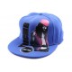 Snapback YMCMB bleu avec transfert CASQUETTES YMCMB